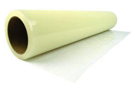 Surface Shields CS24200L easy-apply film on stairs protects runners during moves