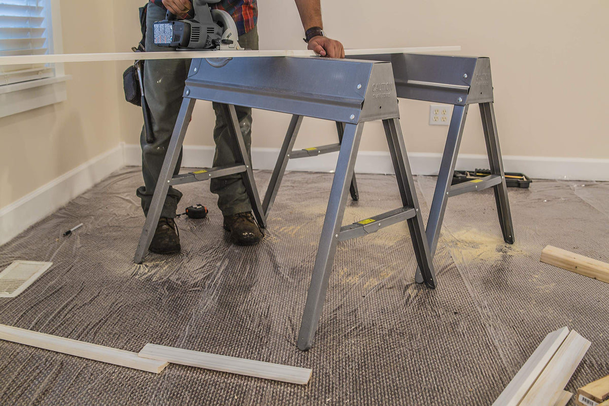 Surface Shields CS24200L tear-resistant film protects high-traffic areas during projects