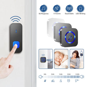 SURFOU 55-melody option allows personalized chimes for different rooms.