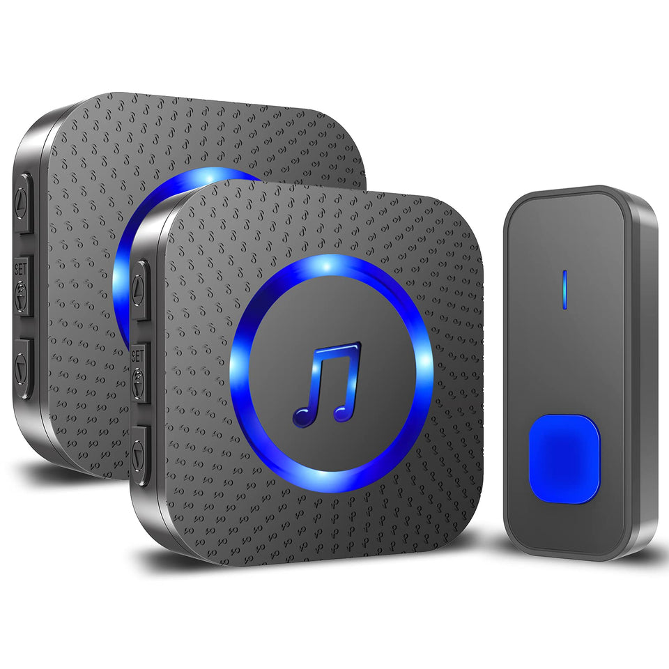 SURFOU doorbell button demonstrates outdoor waterproof durability for all weather.