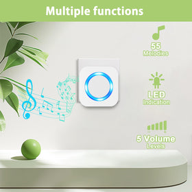 SURFOU doorbell expandable system for larger spaces.