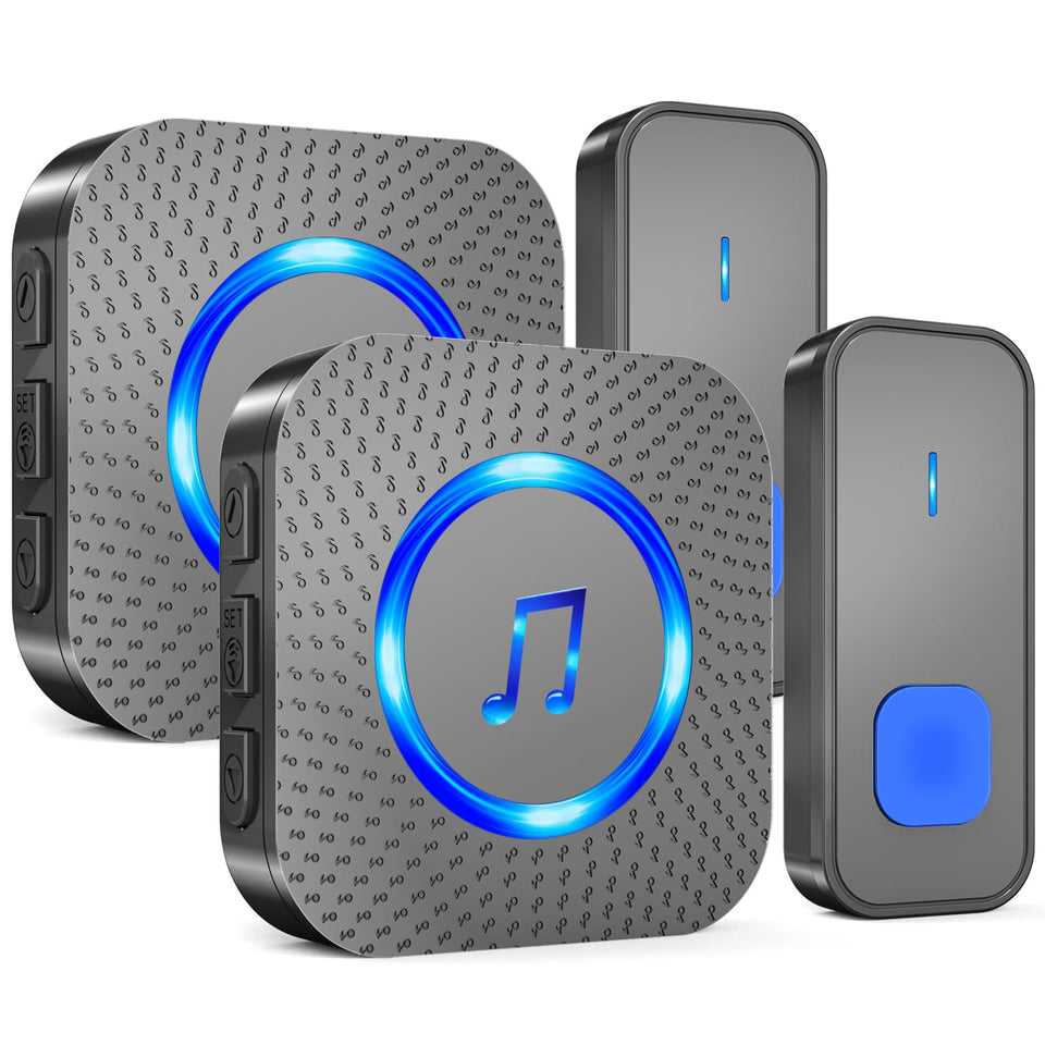 SURFOU doorbell receivers paired for reliable multi-room alerts