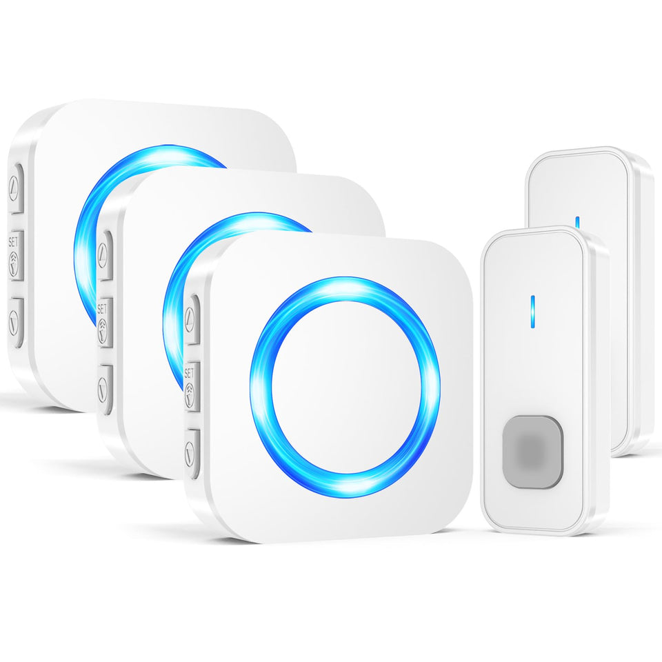 SURFOU doorbell with IP55 waterproof rating for outdoor durability.