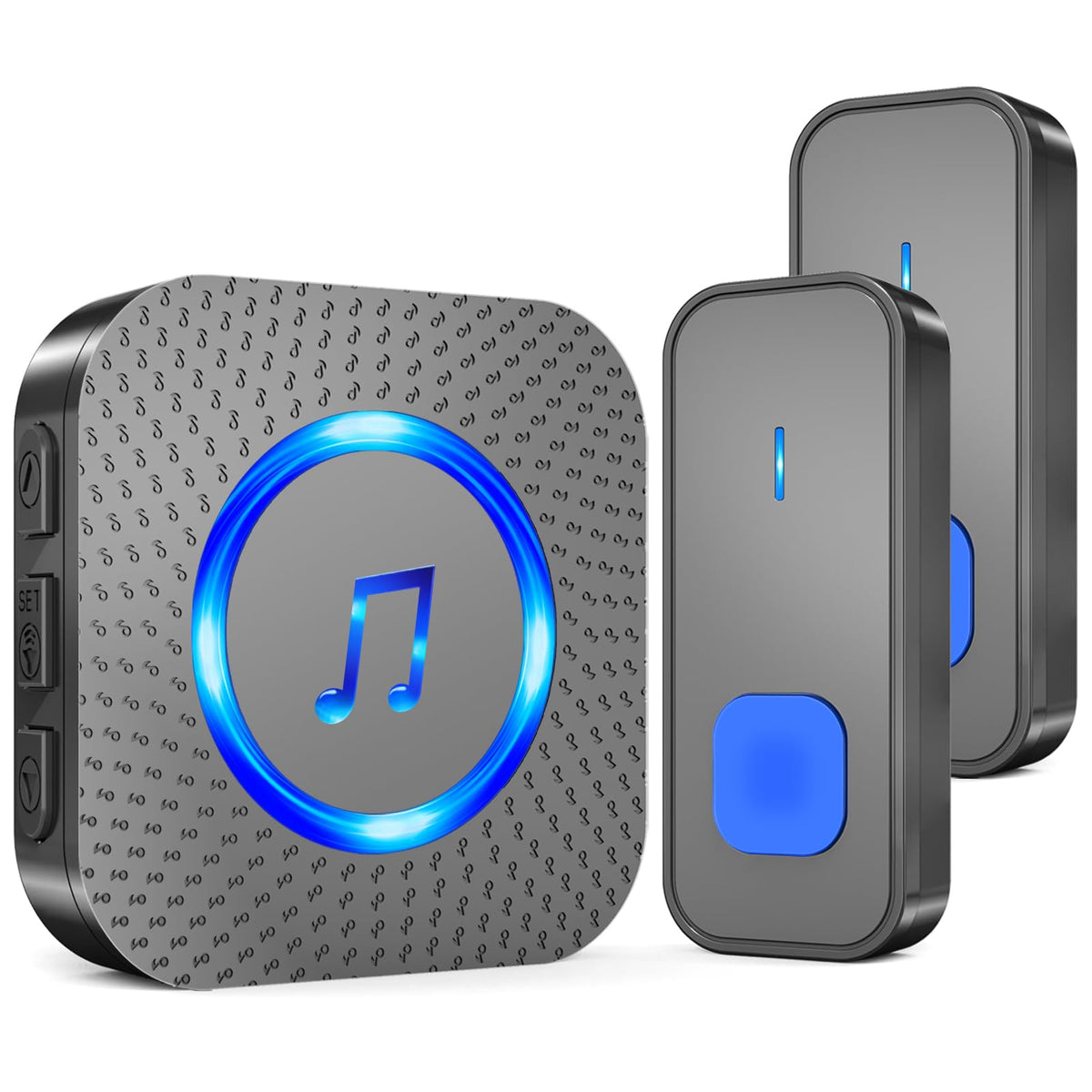 SURFOU wireless doorbell receiver for long-range alerts across large homes.