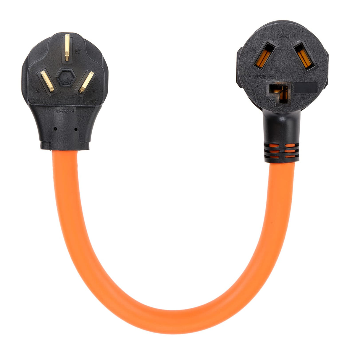 SURIEEN dryer adapter cord showing 10-50P to 10-30R connection for simple switching