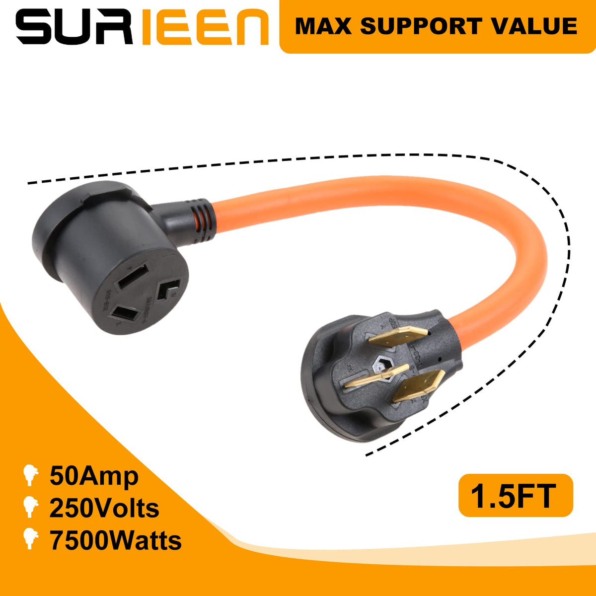 SURIEEN plug-and-play dryer adapter setup for quick use