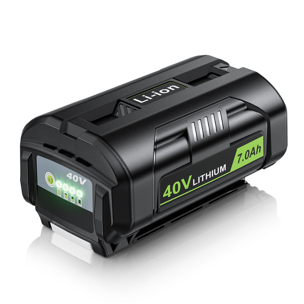 Surkibat 40V battery 7000mAh ready for extended outdoor yard work.