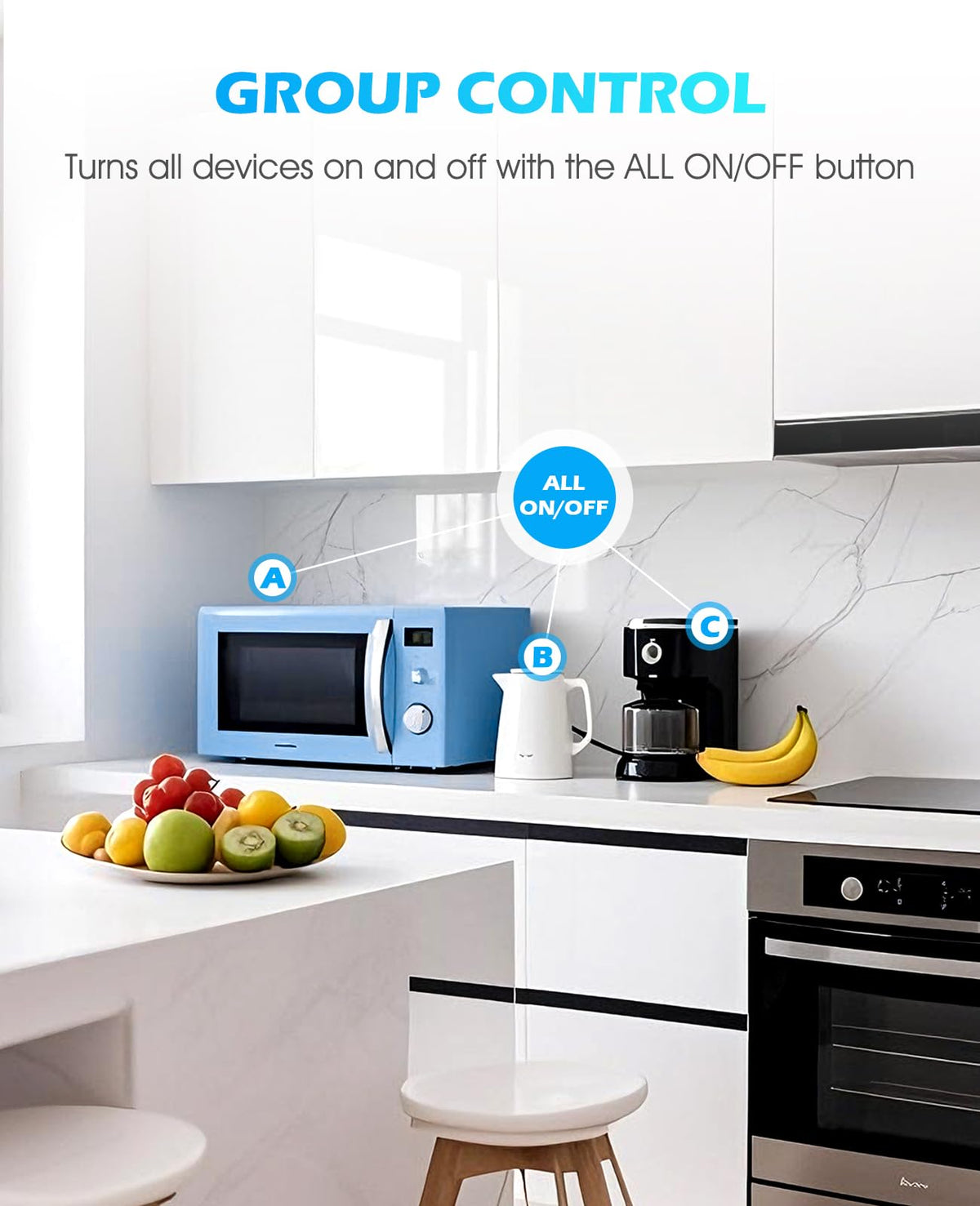 SURNICE wireless remote outlet christmas-lights convenient for decorative setups