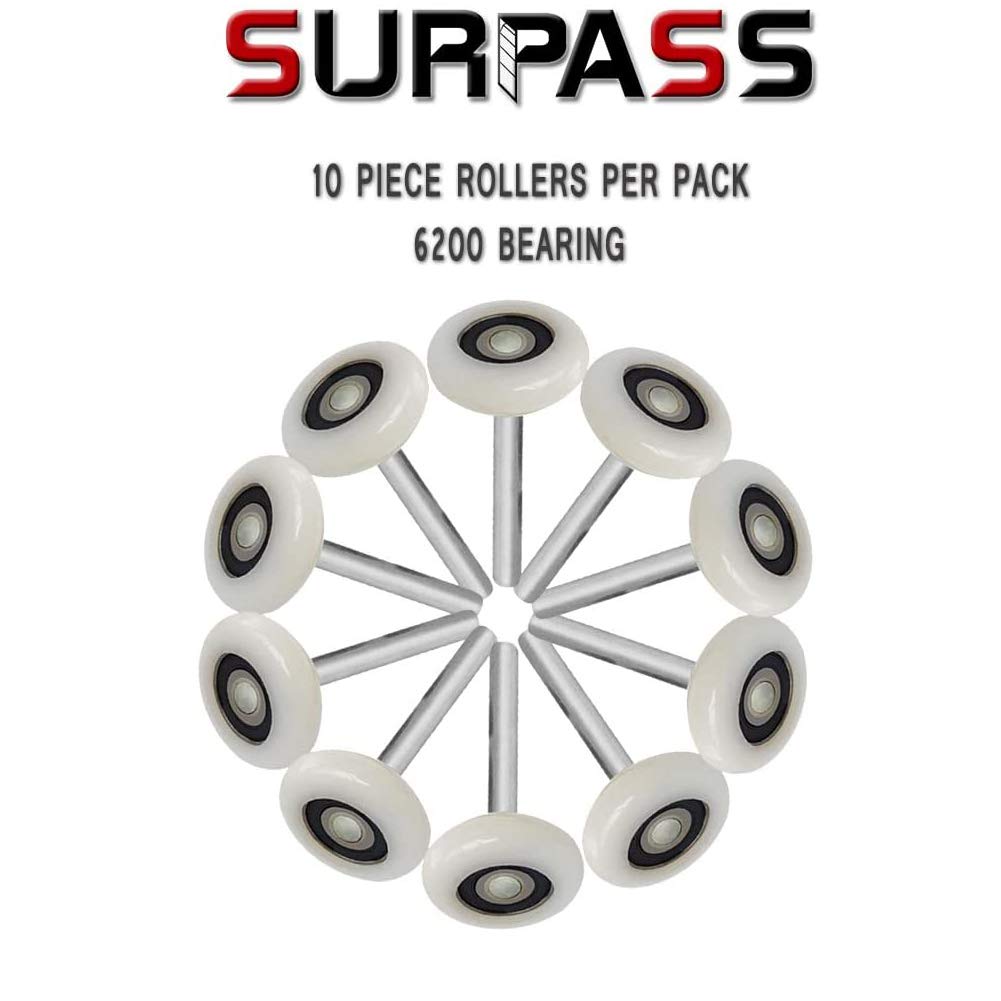 SURPASS garage door hinge provides sturdy, rust-resistant support for durable performance.