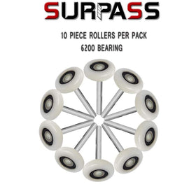 SURPASS garage door hinge provides sturdy, rust-resistant support for durable performance.