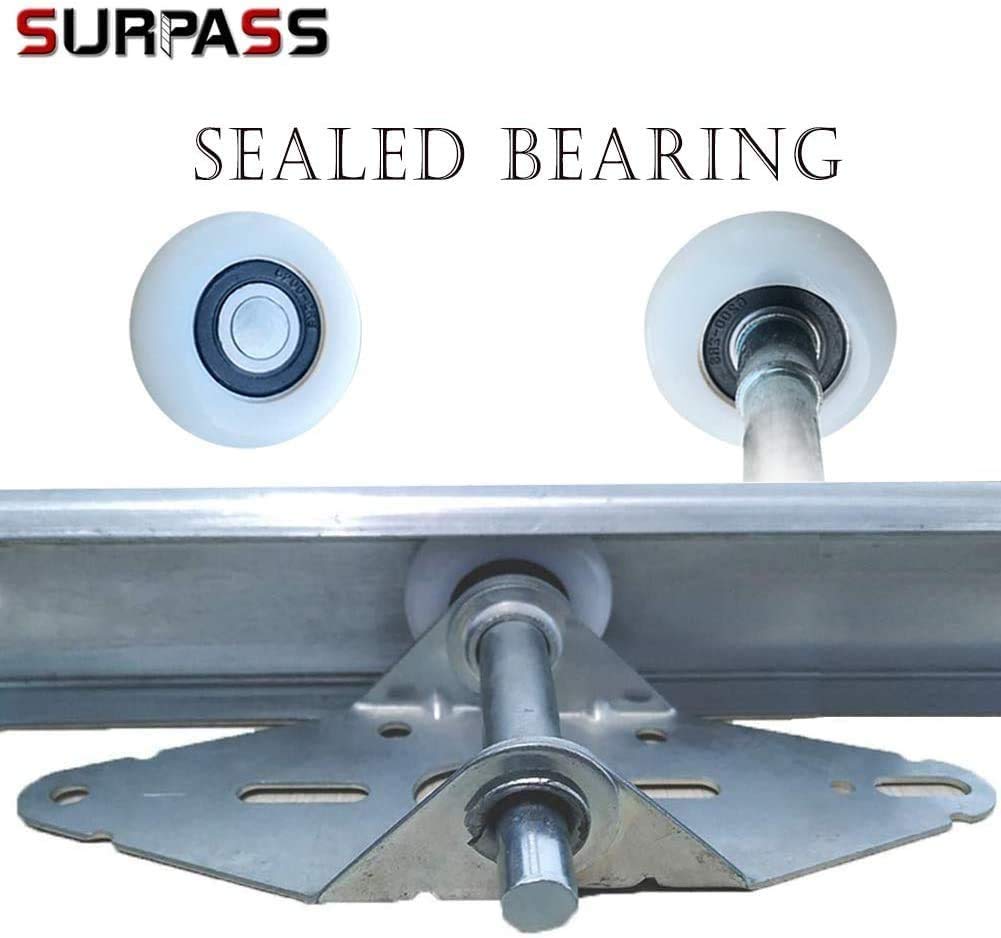 SURPASS pack of 10 ultra-quiet rollers ready for installation.