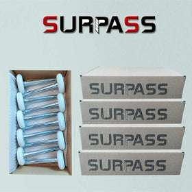 SURPASS roller installed on door demonstrating smooth, quiet operation.