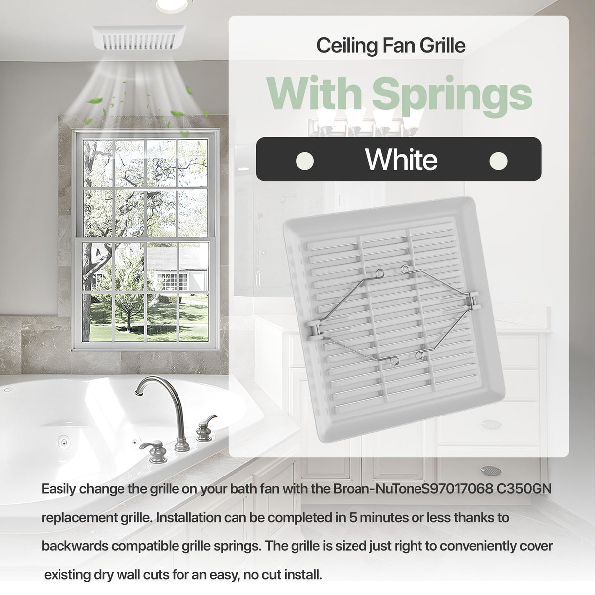 Two-pack packaging suitable for replacement projects.