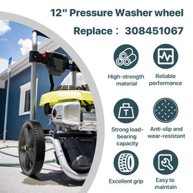 Surplee wheel rendered to illustrate strong construction for long-lasting use.