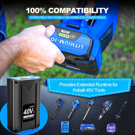 Surpowtec battery cooling vents manage heat during use.