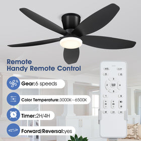 Surtime LED dimmable lighting with three color temps for versatile ambiance.