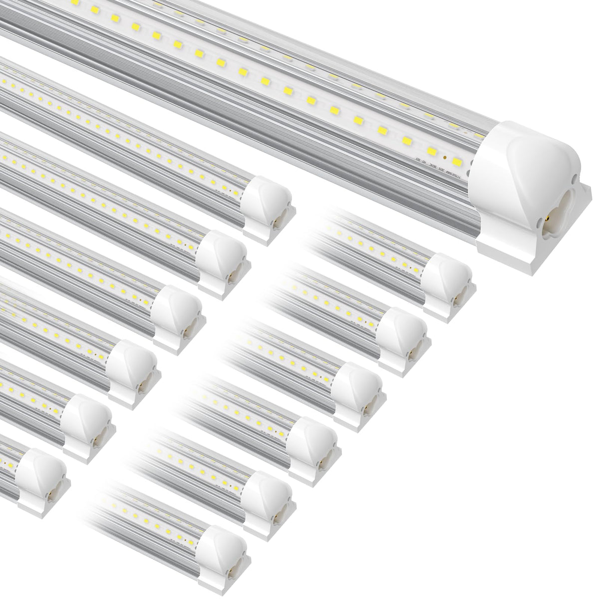 SUSLUM T8 LED shop light 4ft provides bright, even workshop illumination.