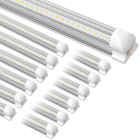 SUSLUM T8 LED shop light 4ft provides bright, even workshop illumination.