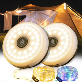 Sutaig 4-in-1 lantern in use, versatile camping lighting.