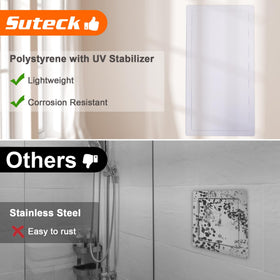 Suteck drywall ceiling panel in white ready to blend with decor