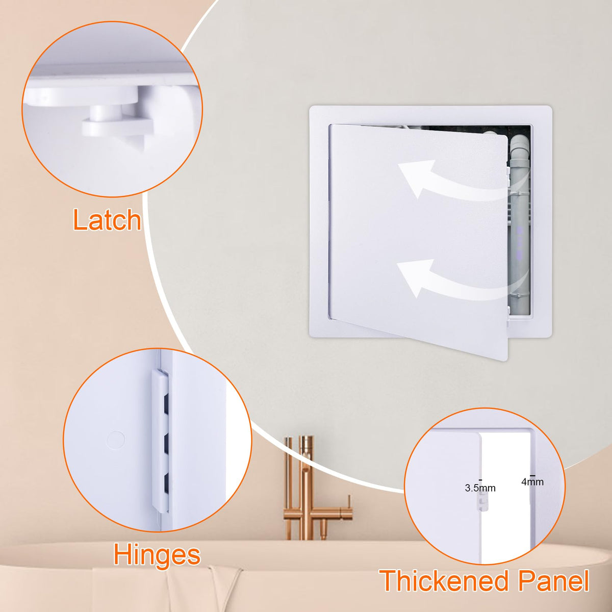 Suteck quick DIY installation demonstrates simple wall or ceiling retrofit.