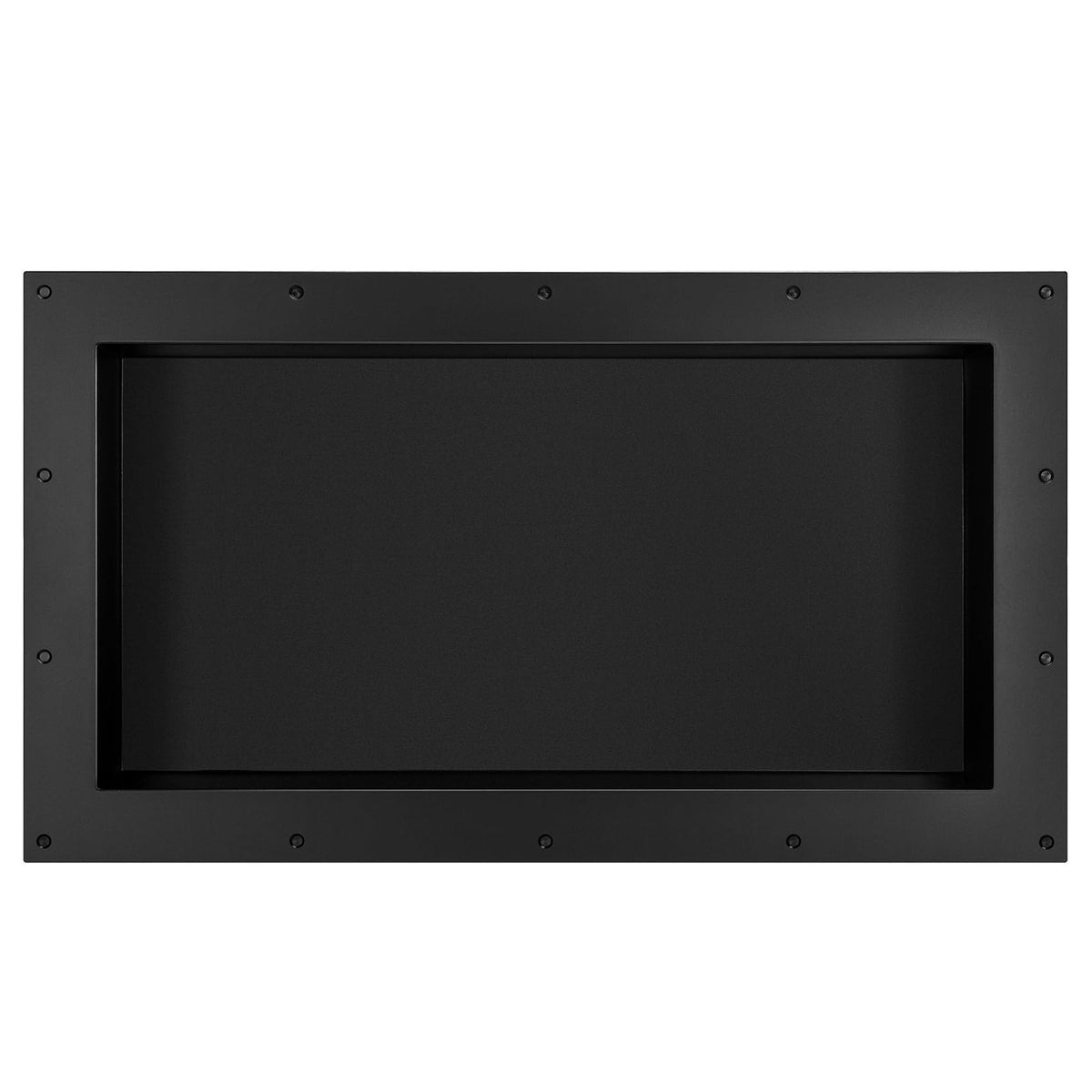 Suteck Shower Niche 16x28 outside view highlighting spacious storage for towels and toiletries