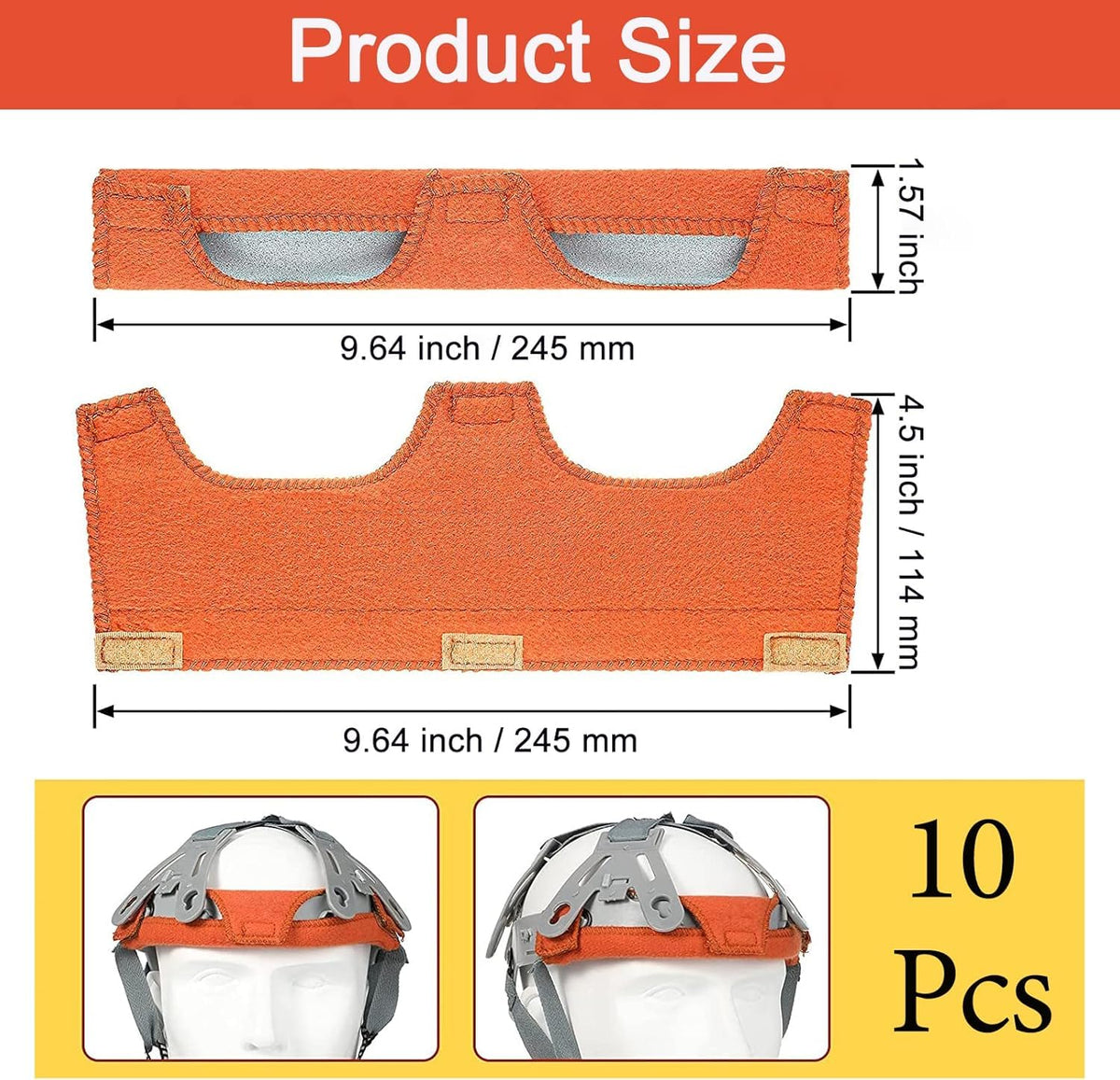 SUTETLW air-cushioned foam sweatband absorbs sweat for clear visibility.