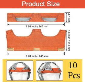 SUTETLW air-cushioned foam sweatband absorbs sweat for clear visibility.