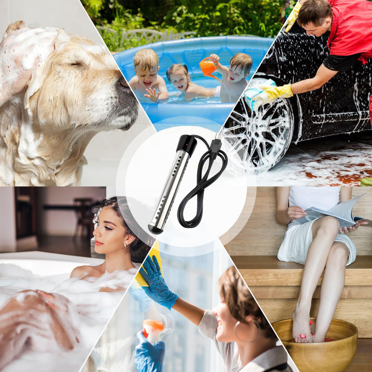 Suwdjpwo energy efficient water warmer for economical use