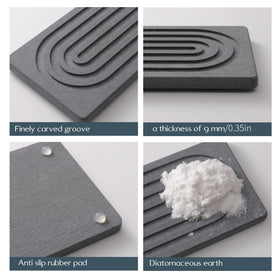 SUXLINA eco-friendly sink mat reduces disposal waste over time