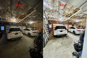 suyncyi durable PC housing resists heat and corrosion for long-lasting garage lighting.