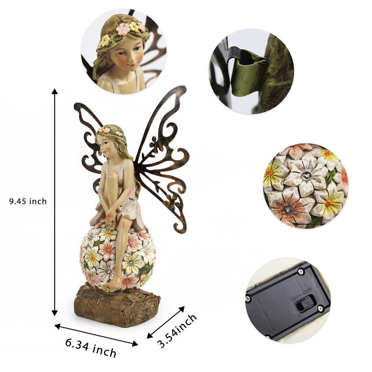 Suyorpe solar fairy light on windowsill adds gentle ambiance