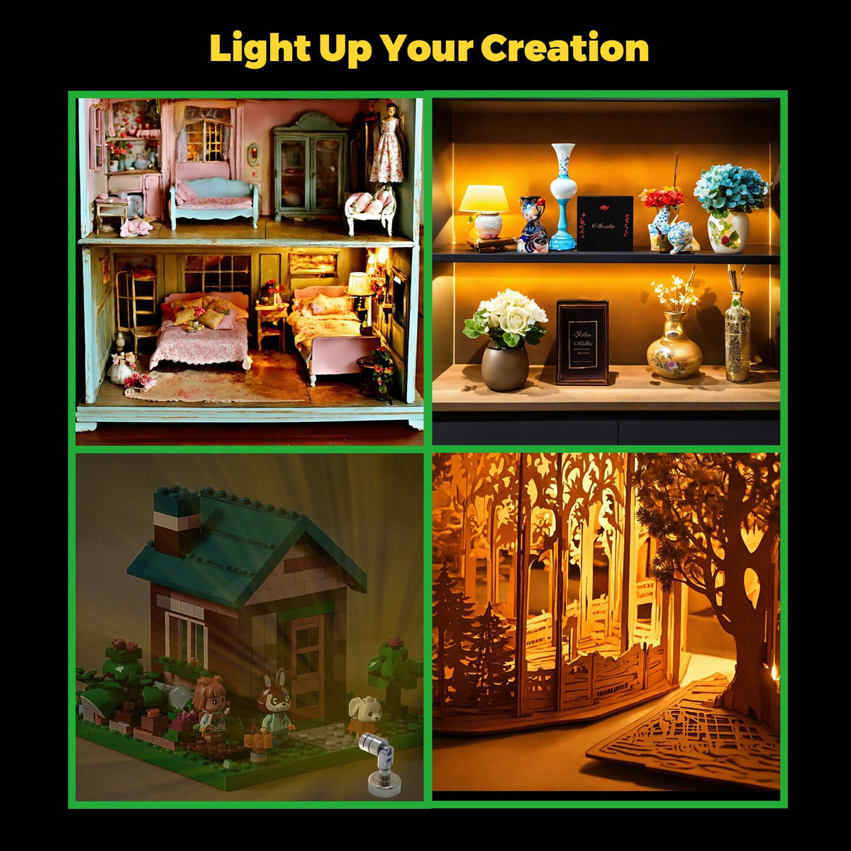 Suzeyar compact light offering warm and cool white options for versatility