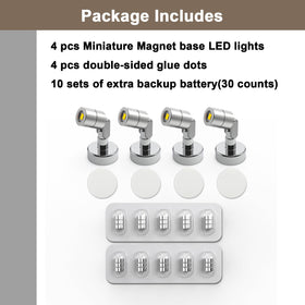 Suzeyar LED spotlight for jewelry displays with focused illumination