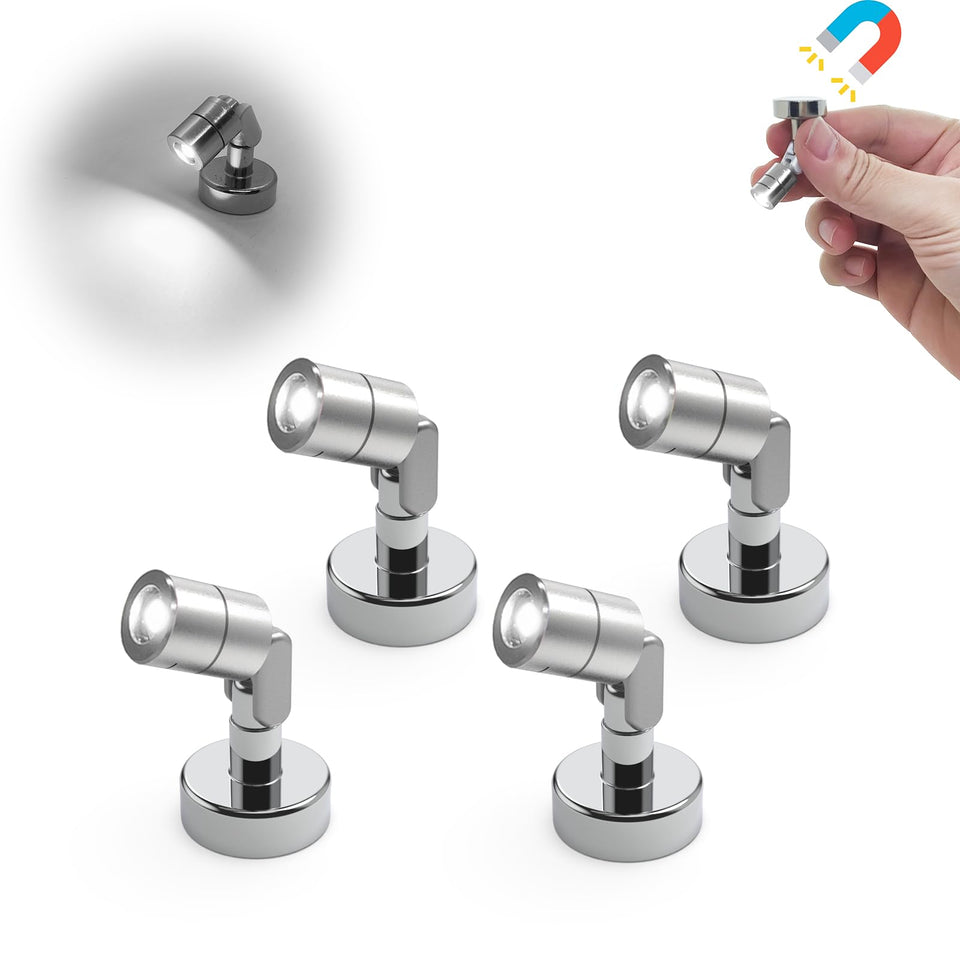SUZEYAR metal miniature LED light for battery-operated art display