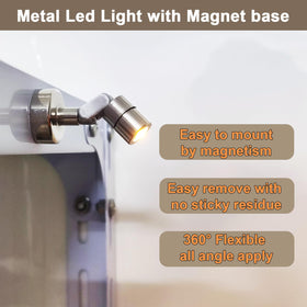 Suzeyar wireless miniature spot light adding ambient lighting to crafts