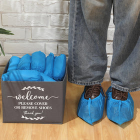 Suzile 200-pack set includes 200 disposable shoe covers.