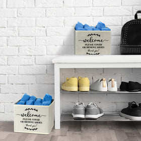 Suzile 200-pack contents shown, perfect for entryways and offices.