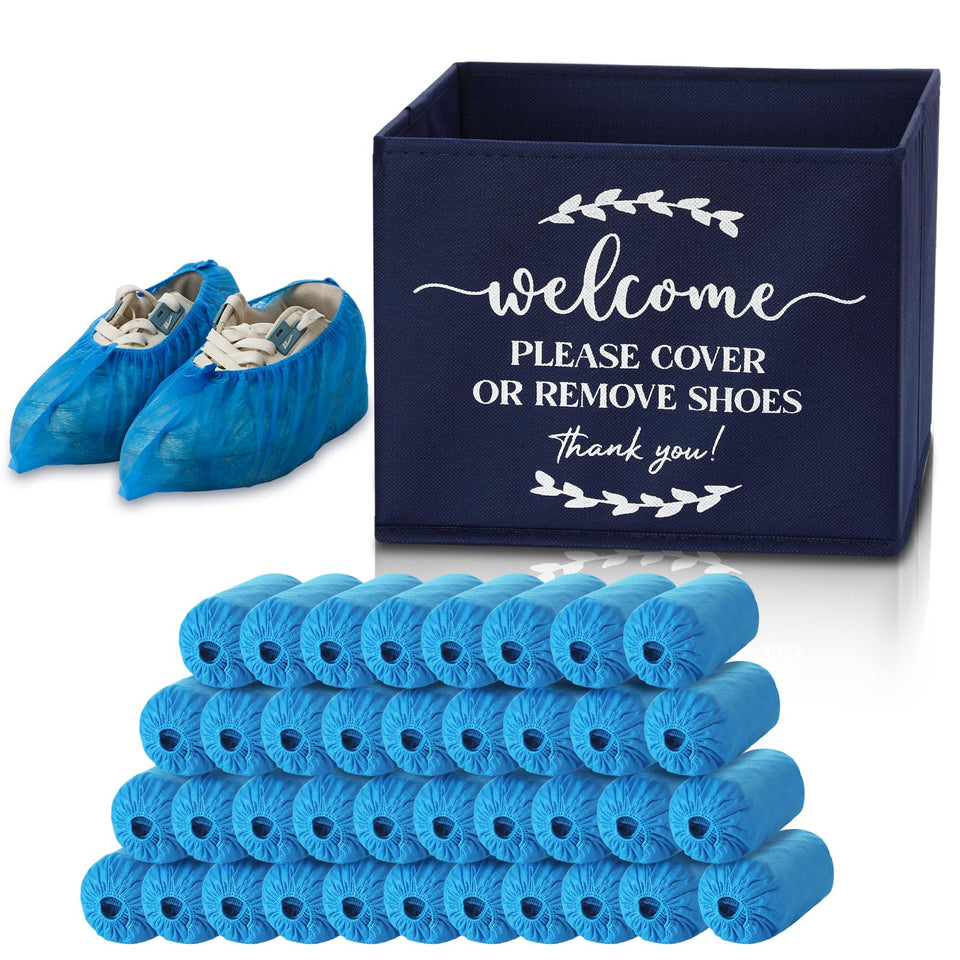 Suzile disposable shoe covers 200-pack for clean entryways