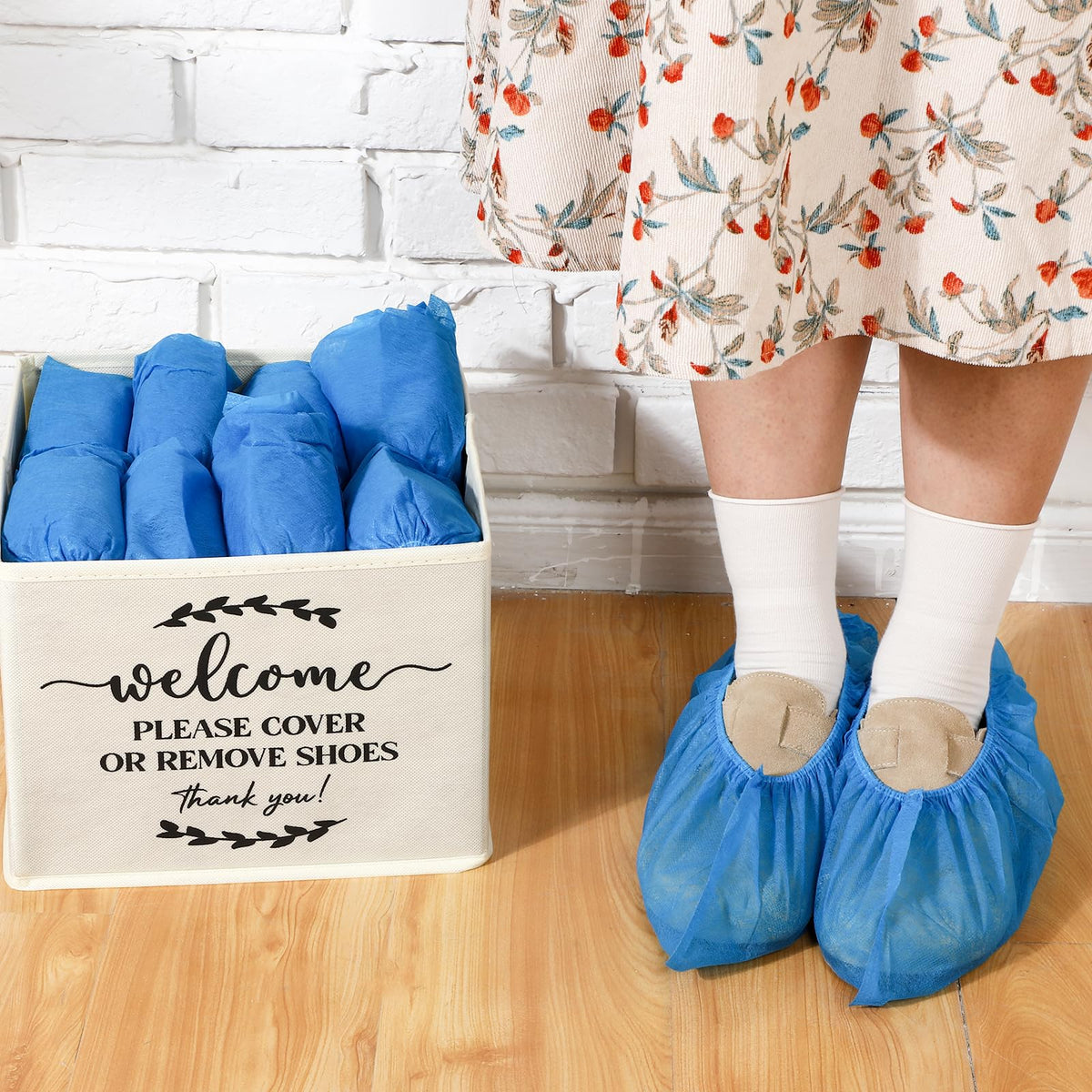 Suzile durable oxford storage box for daily organization.