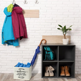 Suzile waterproof non-slip blue shoe covers protect floors and keep feet clean.