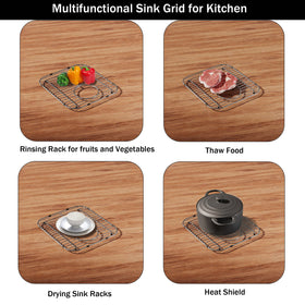 SUZLON 2-pack sink strainers included for easy debris separation and drainage