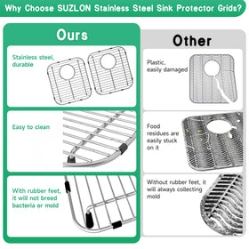 SUZLON hollow ventilated design supports faster drying under the sink