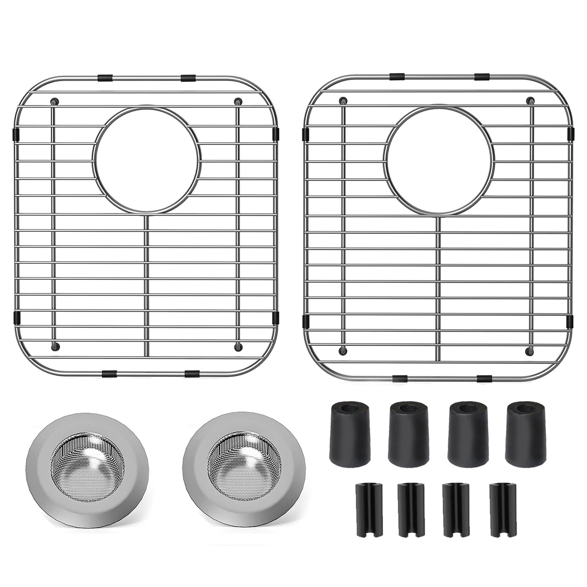 SUZLON sink grid protects bottom of sink with 13.2 x 11.6 inch fit and protection benefits