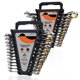 SUZUME 24-piece wrench set with organizer box for quick access and storage.