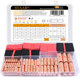 SVAAR butt connectors kit 132pcs full set for automotive and marine wiring