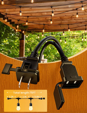 Svater IP65 waterproof rating ensures reliable performance in rain or sun.