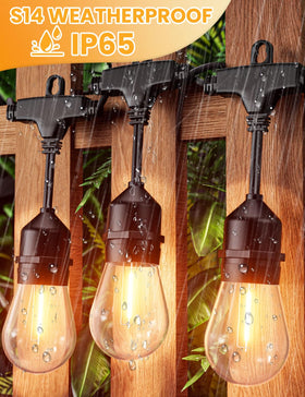Svater 1W E26 dimmable bulbs for adjustable brightness.