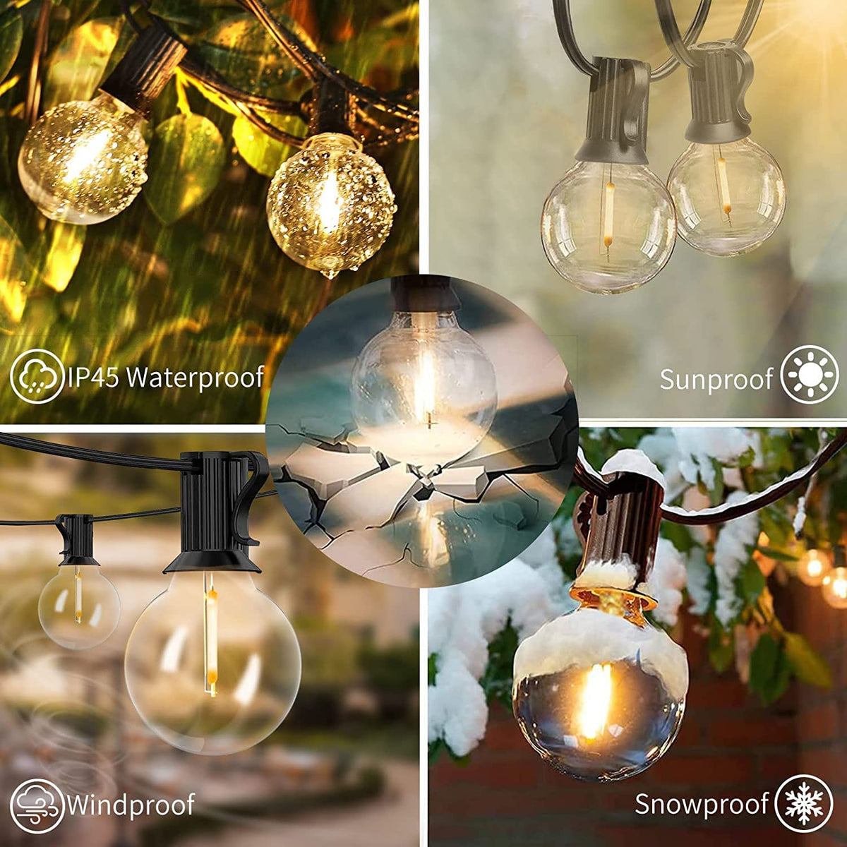 Dimmable Svater warm white lights for mood control and evenings