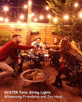 Plastic shatterproof bulbs from Svater for safe outdoor use